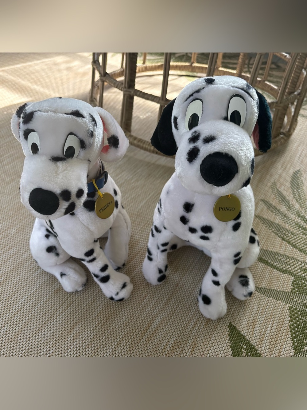Pongo & Perdita Plush 101 Dalmatians